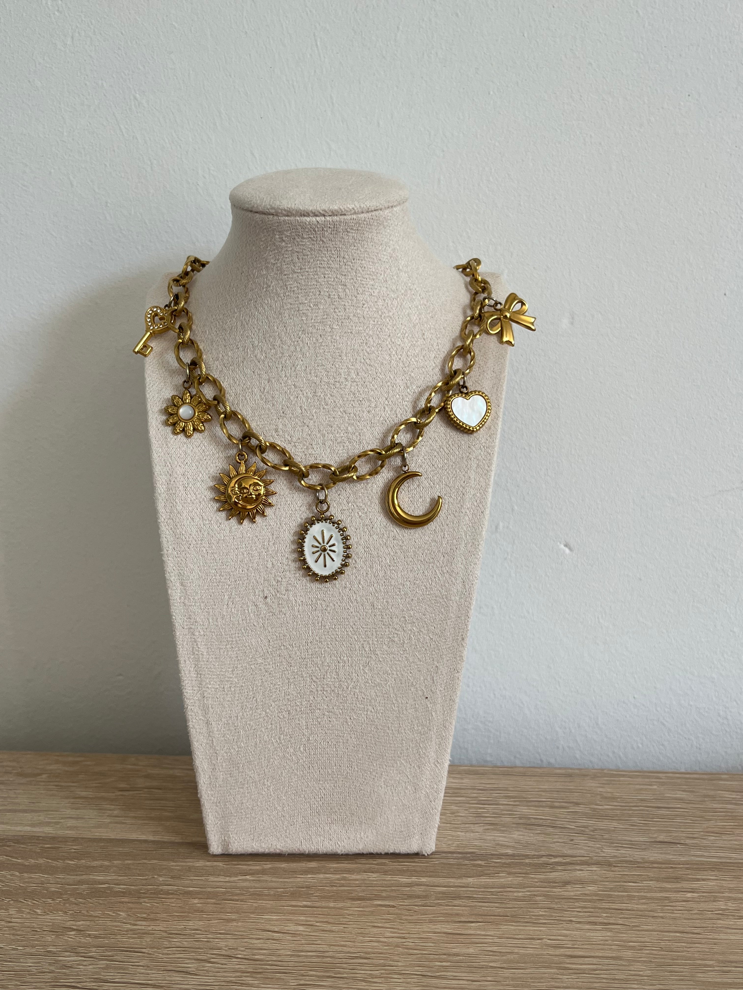 Collier Soleil de lune