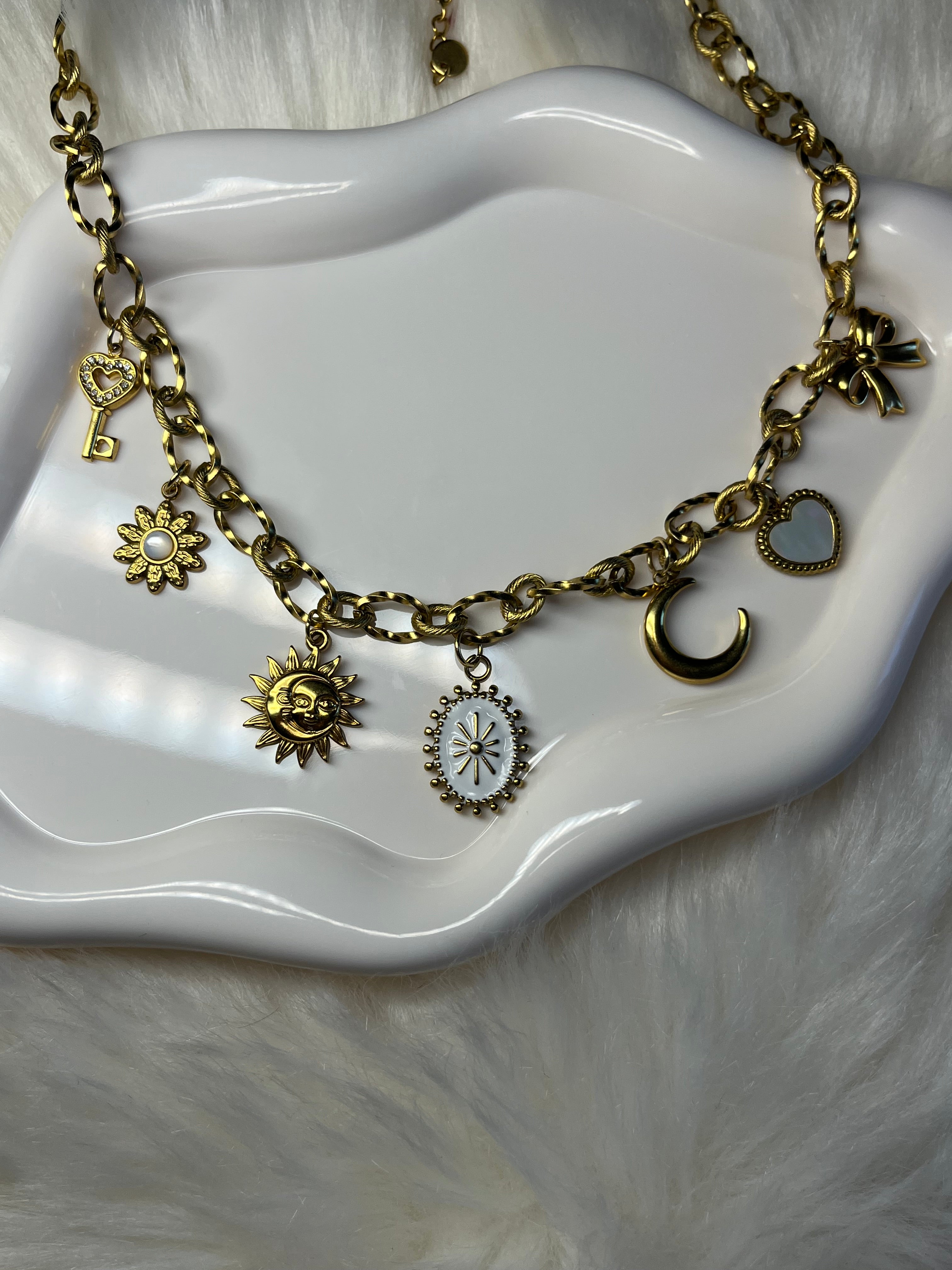 Collier Soleil de lune