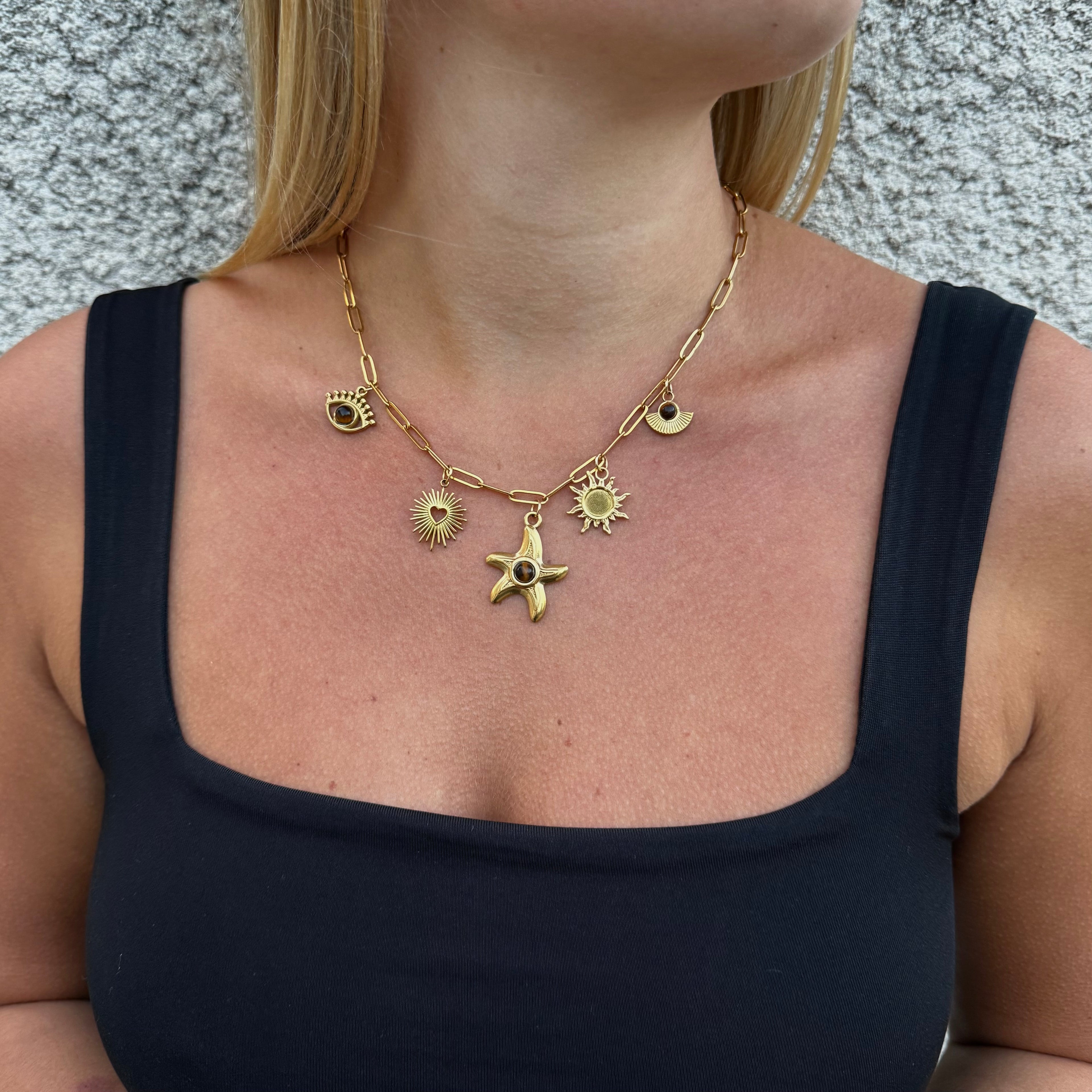 Collier Soleil d'automne